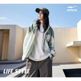  Áo Khoác Nữ ERKE Phối Màu Thời Trang 12224301181 