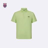 Áo Polo Nam KSWISS, áo thun dệt kim tay ngắn thoáng ngắn thoáng khí, thoải mái, đa năng, thích hợp cho mùa hè 1010763-334/1010763-495 