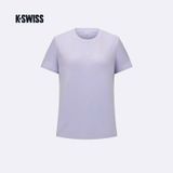  Áo thể thao Tennis K-swiss 1911574-101/1911574-597 Tay ngắn nhẹ thoáng khí phong cách thể thao cho nữ 