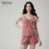  Bộ mặc nhà Seduce P26054 Sọc caro 