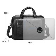 Cặp da nam đựng vừa Laptop 15.6 inchs - 3438819