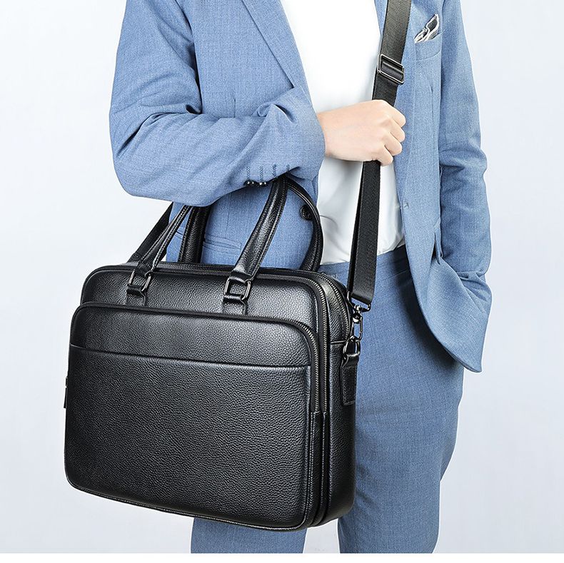 Cặp da nam đựng vừa Laptop 15,6 bền đẹp - 4874525