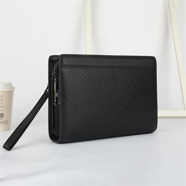 Clutch nam công sở da bò khóa số - 4516973