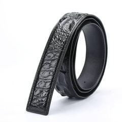 Thắt lưng Cá Sấu gai lưng khóa cài bản 3,8cm - 4215143