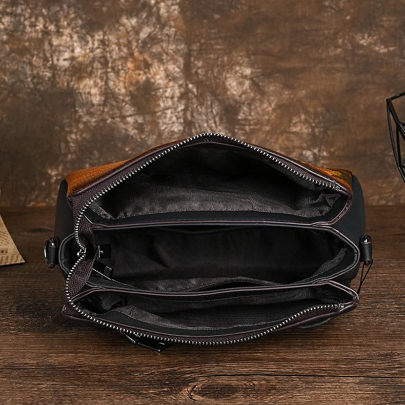 Túi da đeo chéo nữ cổ điển, sang trọng - 4945916