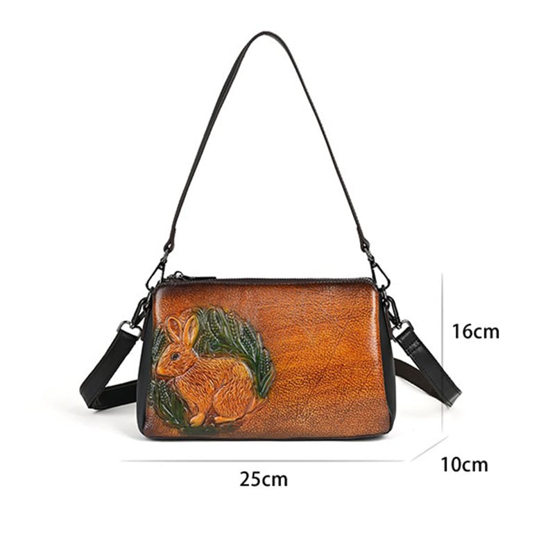 Túi da đeo chéo nữ cổ điển, sang trọng - 4945916