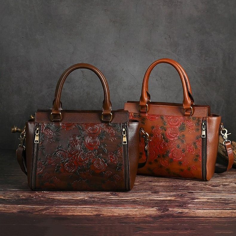 Túi da đeo chéo và xách tay nữ sang trọng - 4946266