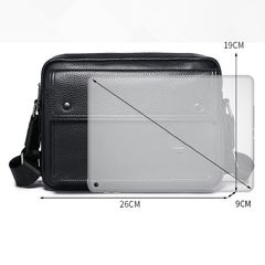 Túi đeo chéo da bò dáng ngang đơn giản - 5025160