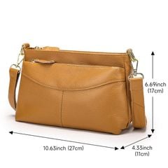 Túi đeo chéo nữ da bò bền đẹp - 4928156