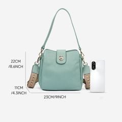 Túi đeo chéo nữ thời trang da bò bền đẹp - 5732077