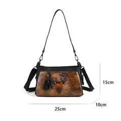 Túi nữ da bò Retro thanh lịch - 290685