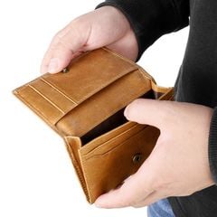 Ví da mini đựng thẻ da thật - 5025116