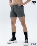  Quần Short Thể Thao Trơn Xẻ Line - X105 
