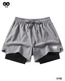  Quần Short Ngắn 2 Lớp Thể Thao Nam 5 Inch - X116 
