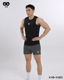  Quần Short Thun Nam Sọc Ngắn 5 Inch Form ôm Thể Thao - X119 