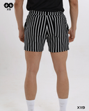  Quần Short Thun Nam Sọc Ngắn 5 Inch Form ôm Thể Thao - X119 