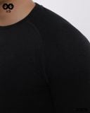  Áo Dài Tay Dệt Thân Hoạ Tiết Chìm Thun Thể Thao Nam Không Đường May Line Công Nghệ Seamless - X129 