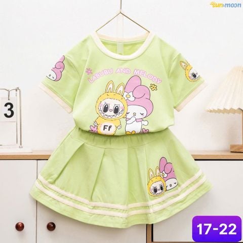  Bộ váy thun Labubu and Melody 