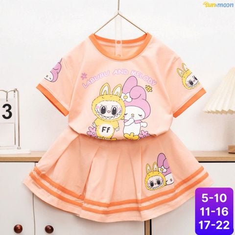  Bộ váy thun Labubu and Melody 