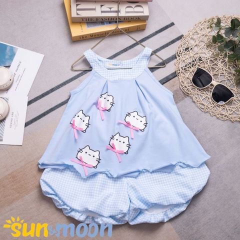  Bộ đùi bí CR yếm 5 mèo nơ 