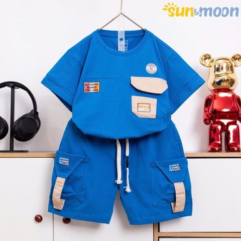  Bộ thun trai TN nắp túi logo tag 