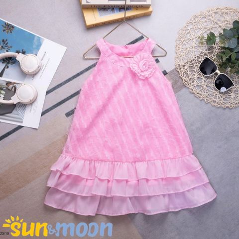  Đầm ren yếm 3T bông quấn 