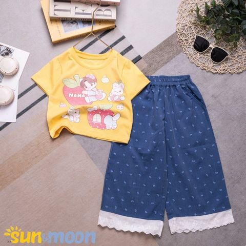  Bộ QD jean giấy BG ôm táo NANA 