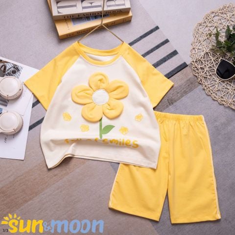  Bộ thun ngố gòn hoa  FULL OF SMILE 