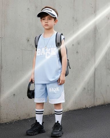  Bộ thun trai SN nổi DONT LOOK BAC 