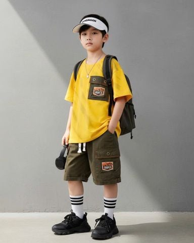  Bộ TN quần KK túi TAG SIMPLE 