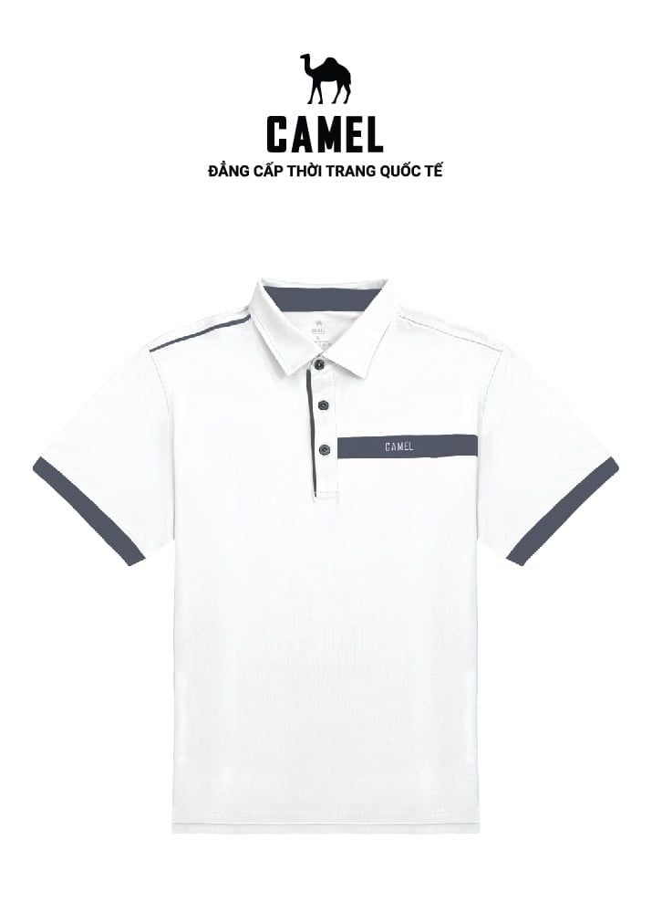 ÁO THUN NAM CỔ TRỤ CAO CẤP CAMEL CMA023