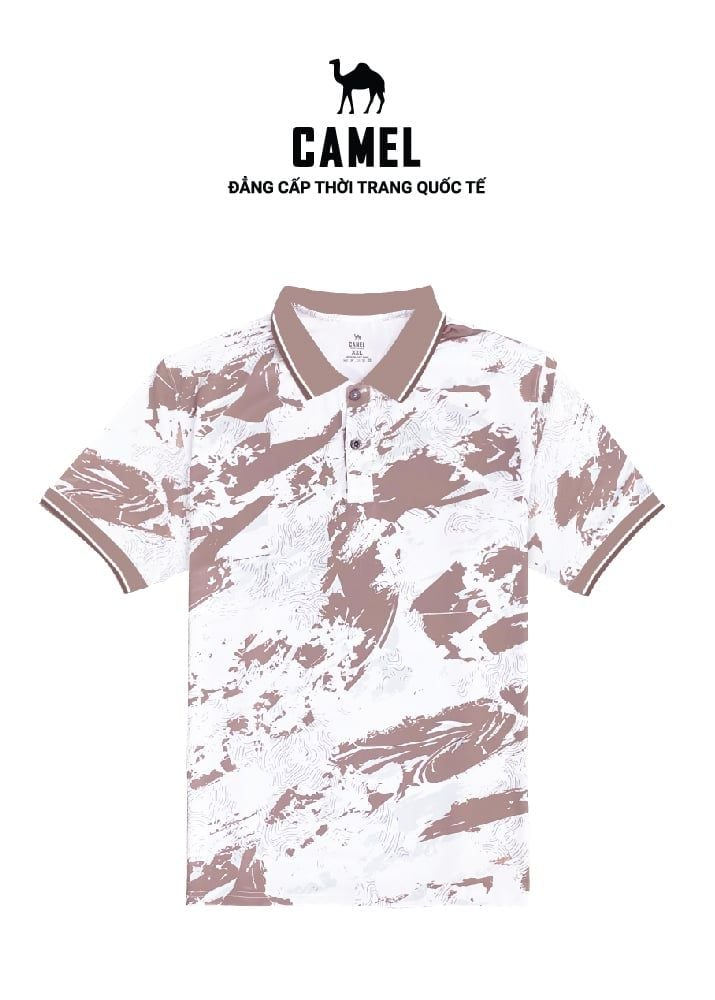 ÁO THUN NAM CỔ TRỤ CAO CẤP CAMEL CMA027