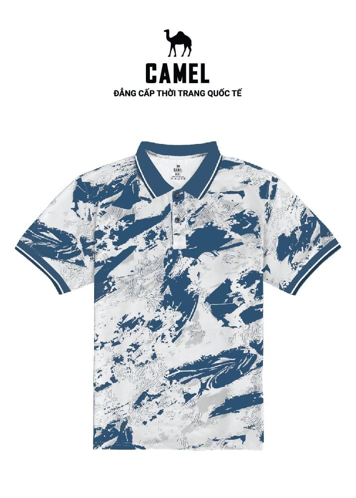 ÁO THUN NAM CỔ TRỤ CAO CẤP CAMEL CMA027