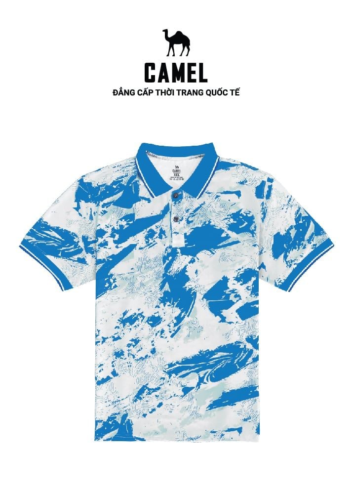 ÁO THUN NAM CỔ TRỤ CAO CẤP CAMEL CMA027
