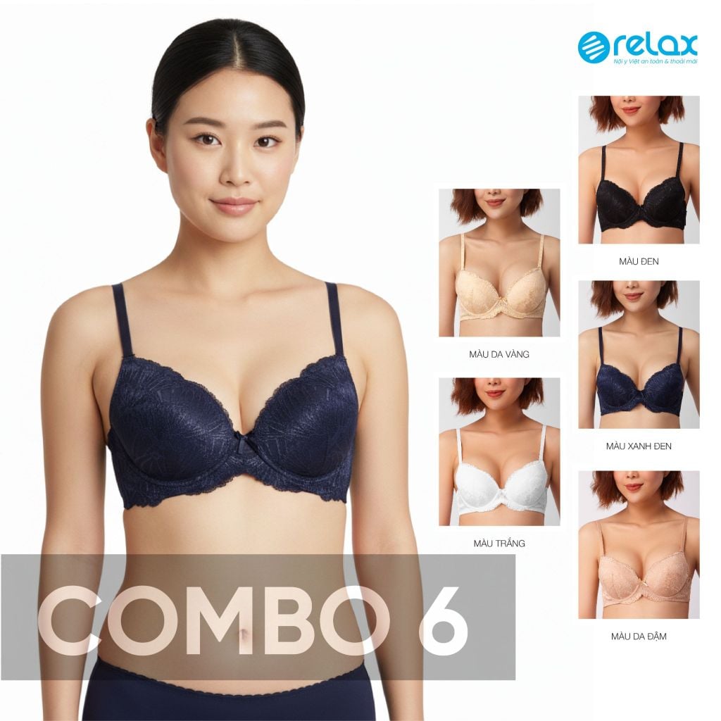 COMBO 6 ÁO NGỰC NỮ RAY007