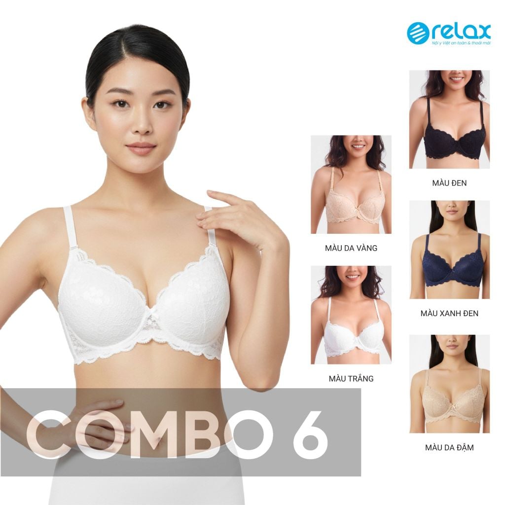 COMBO 6 ÁO NGỰC NỮ RAY010