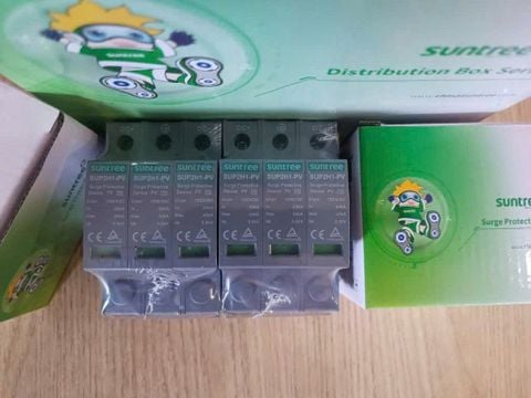 Chống sét DC 3P/20-40kA/1000VDC Suntree (2025 - Màu xám)