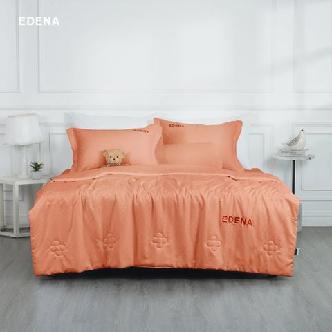 Bộ Ra Bọc Chần Gòn Gingham Silk