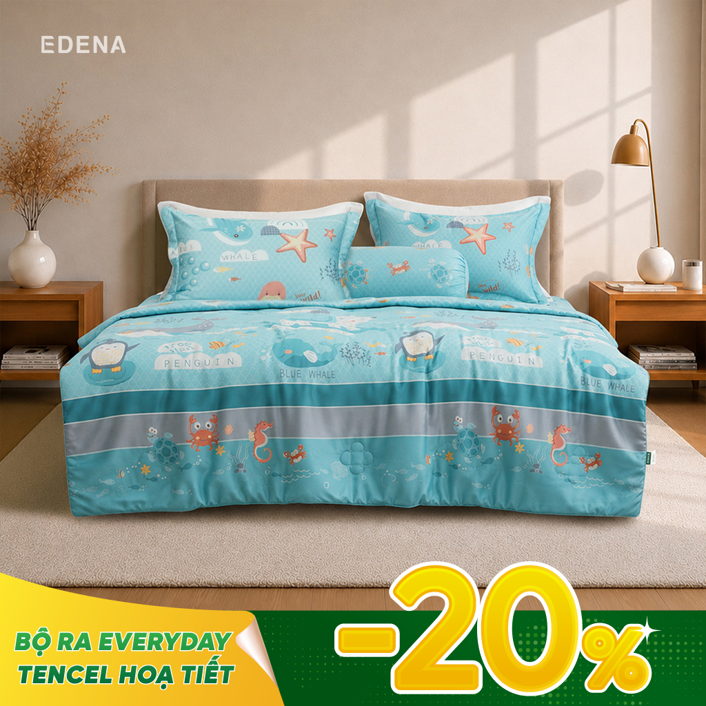 Bộ ra Everyday Tencel Hoạ Tiết