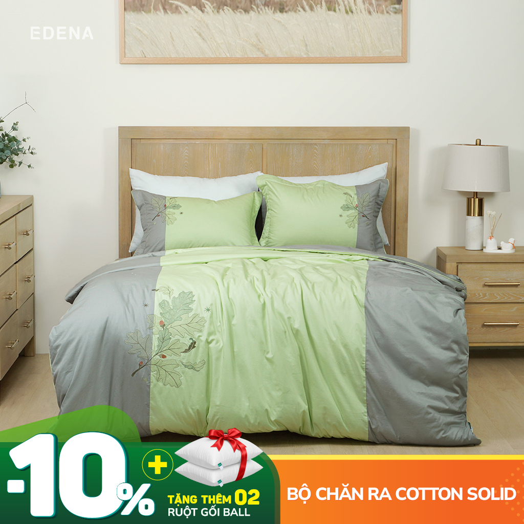 Bộ Ra Edena Cotton Solid 389