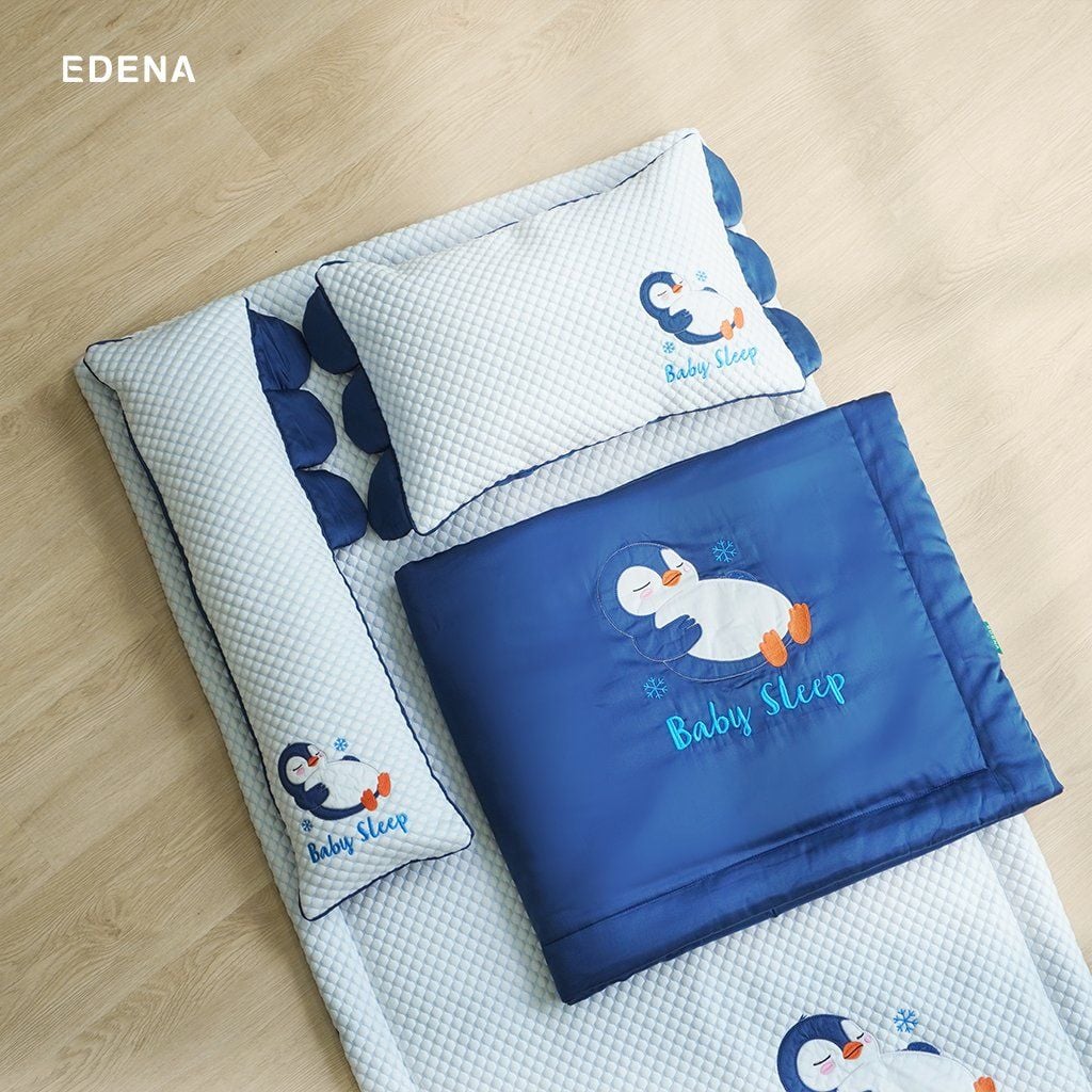Bộ Nệm Trẻ Em Baby Sleep Edena