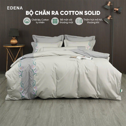Bộ Ra Edena Cotton Solid 386