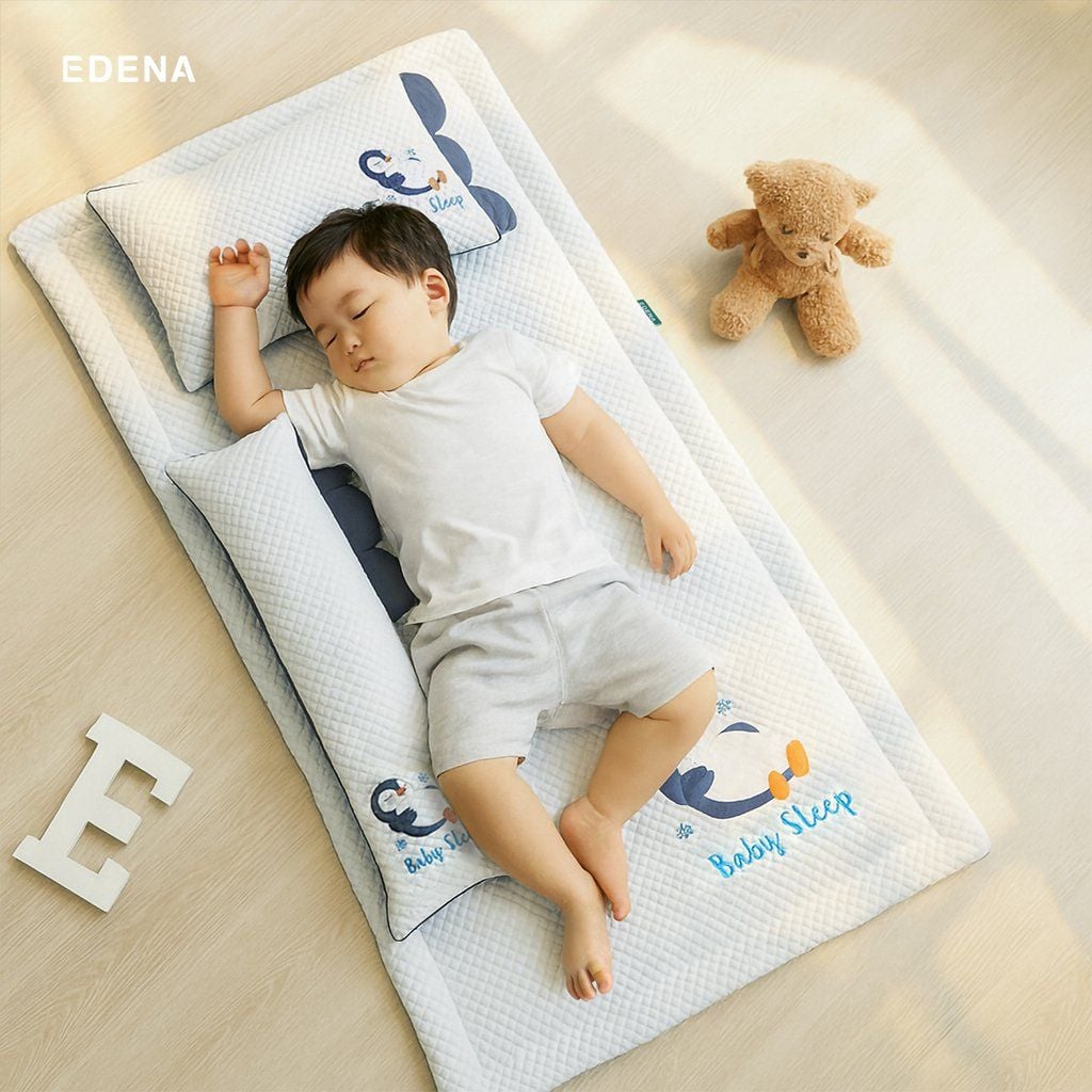 Bộ Nệm Trẻ Em Baby Sleep Edena