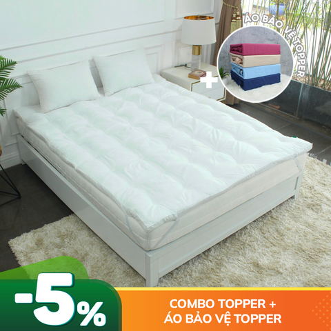Combo Topper Deluxe (1 Topper + 1 Áo Bảo Vệ Topper)
