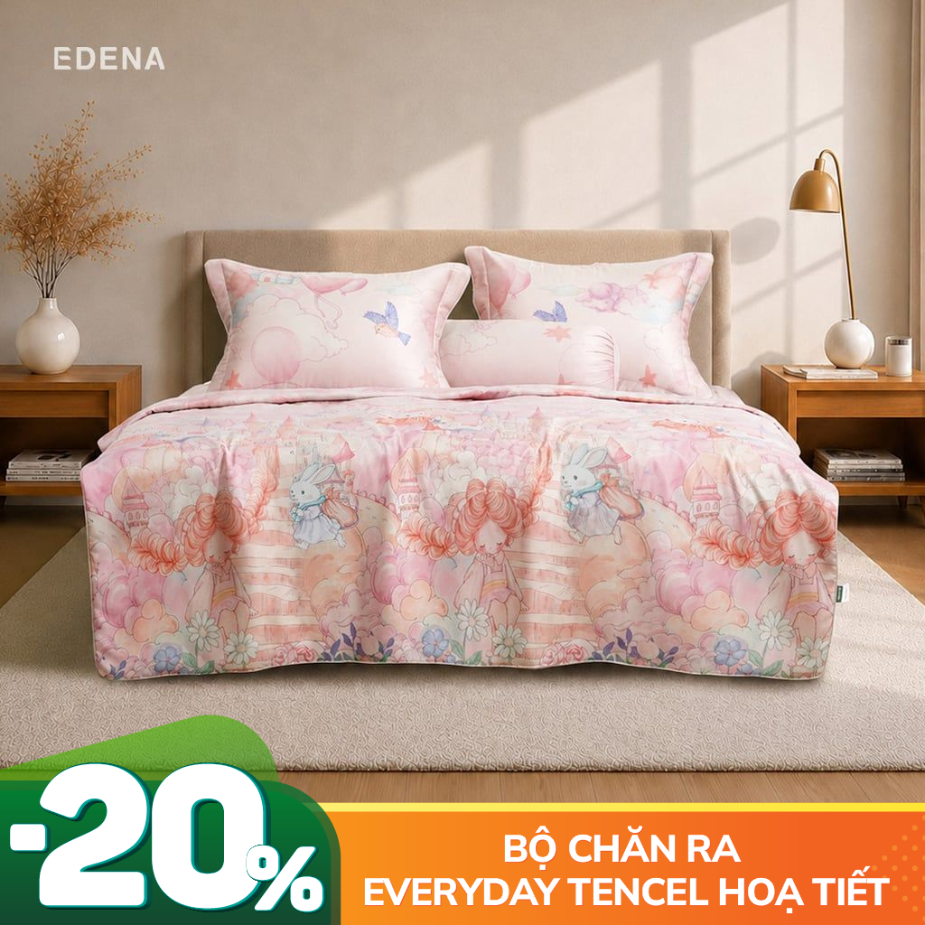 Bộ ra Everyday Tencel Hoạ Tiết