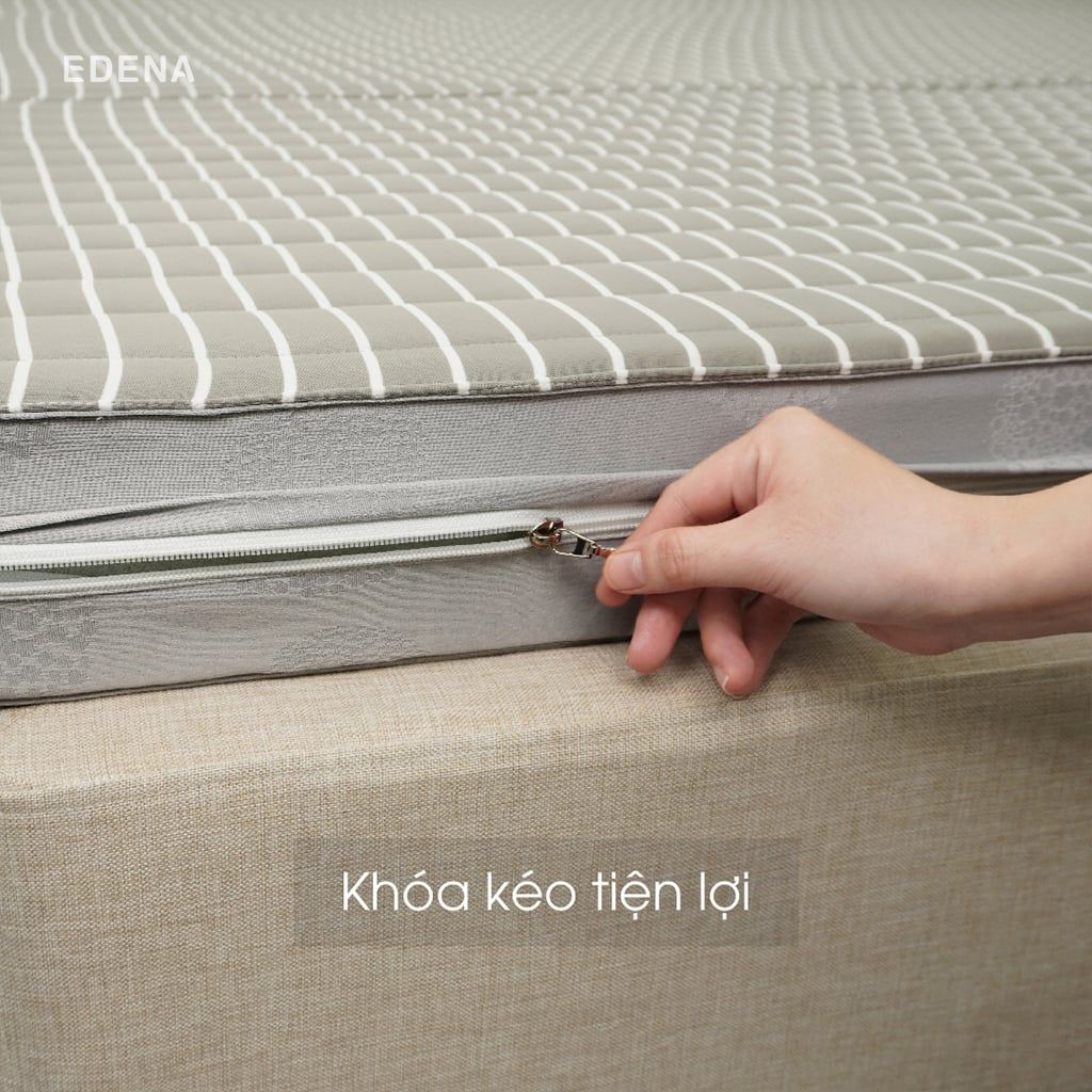 Nệm Bông Ép Chần Gòn Edena