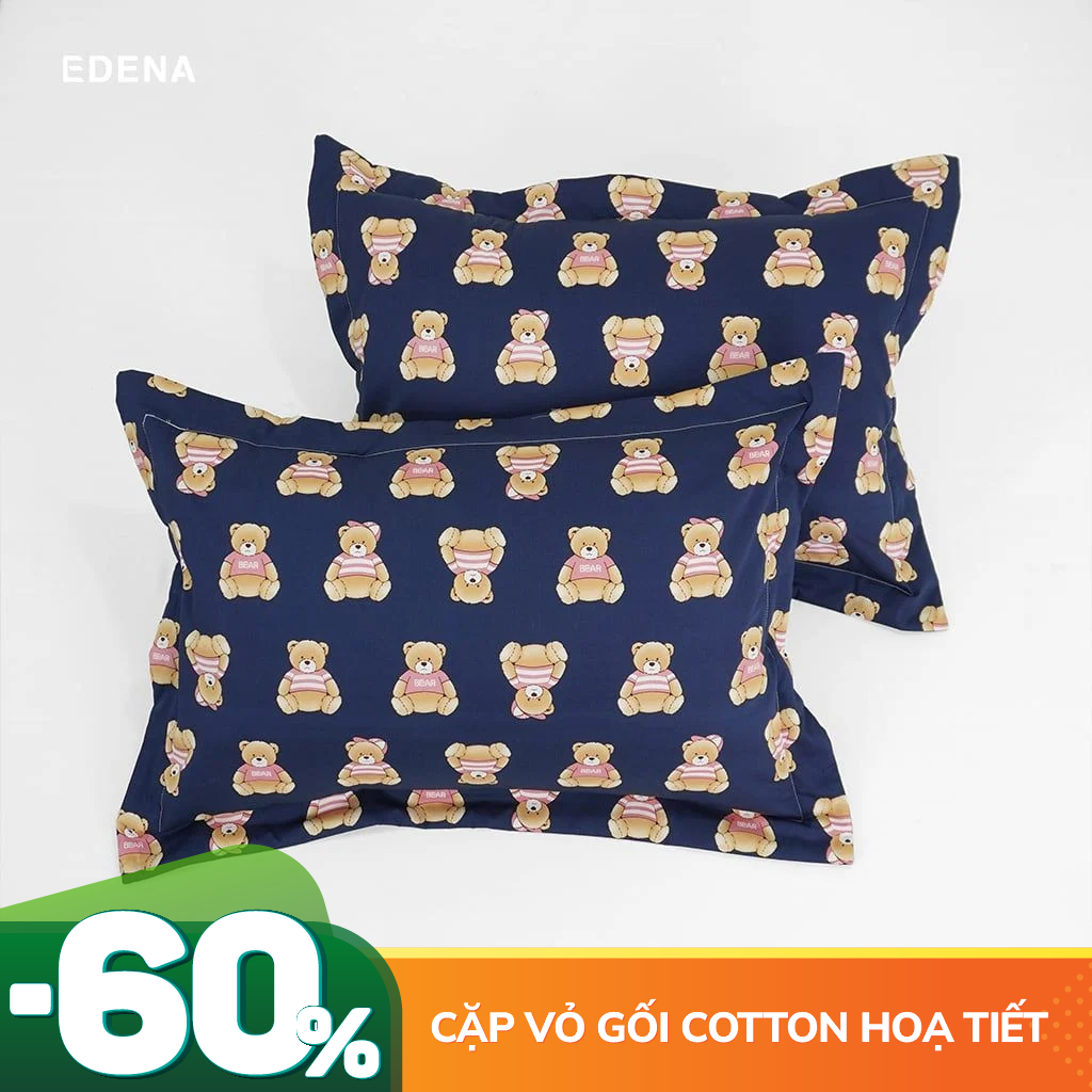 Cặp Vỏ Gối Cotton