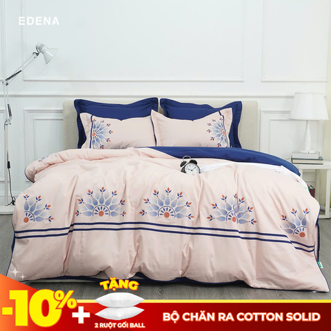 Bộ Ra Edena Cotton Solid 380