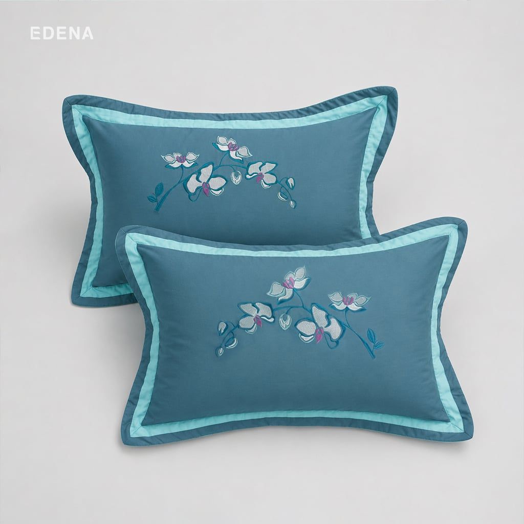 01 Vỏ Gối Cotton Solid Edena