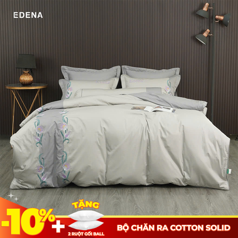 Bộ Ra Edena Cotton Solid 386